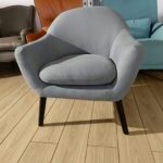 Grey Accent Chair - Image 2