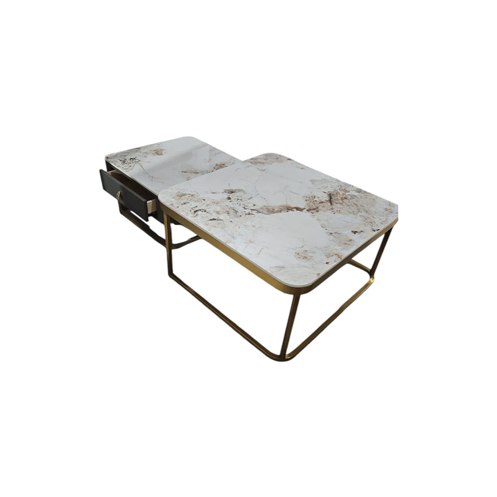 15 Marble Nest Of Stool - Image 1