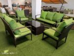 7-Seater Outdoor Rattan Set - Image 2
