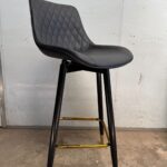 Modern Black Bar Stool