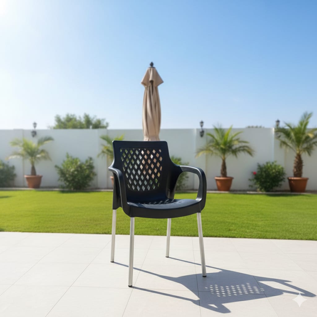 IMG-20251129-WA0022 Black Plastic Chair - Image 1