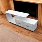 White Wooden TV Stand