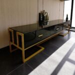 Modern Black TV Stand