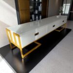 White Modern TV Stand