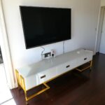 Modern White TV  Stand