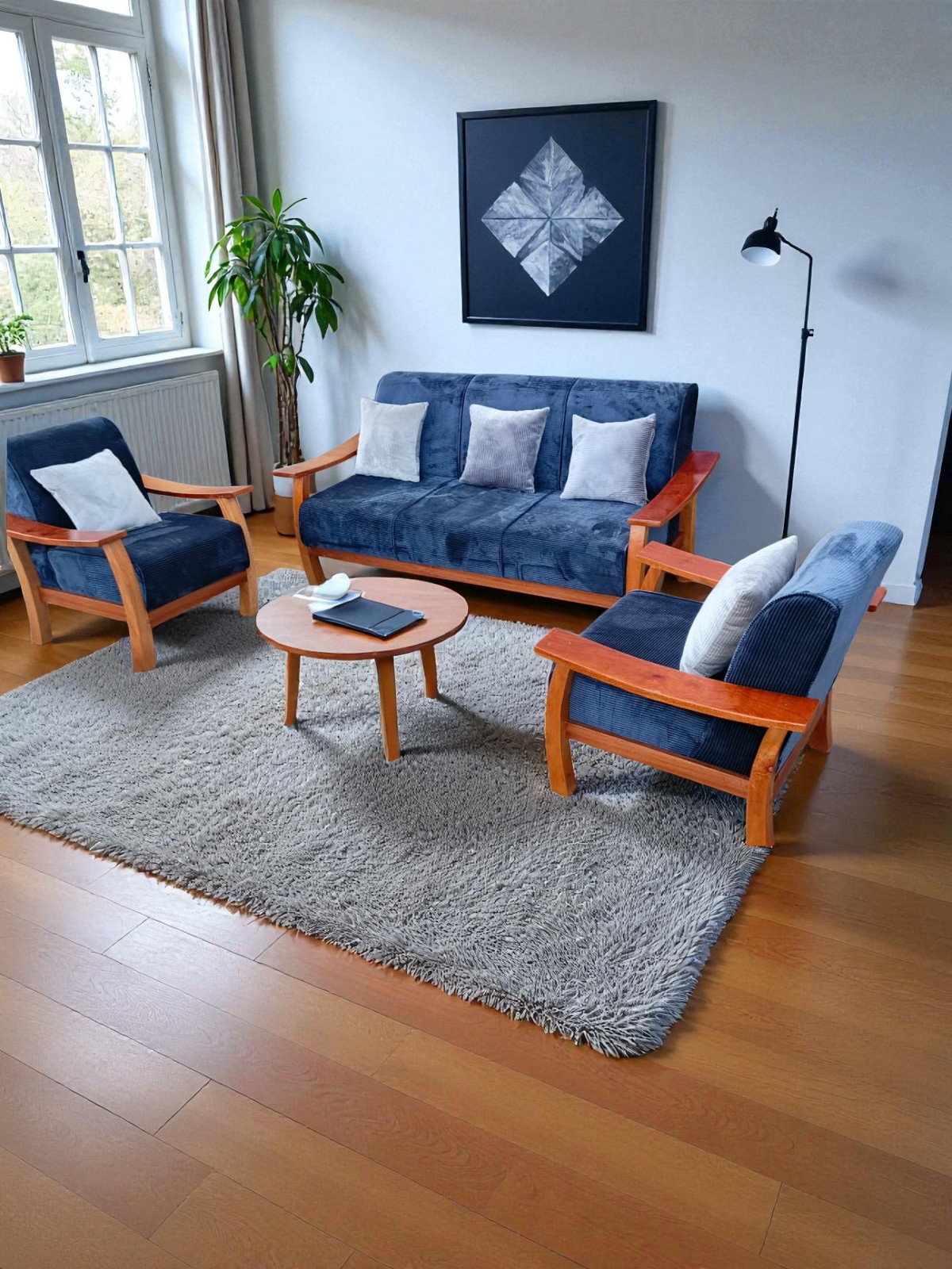 open sofa-Photoroom 5 Seater Open Sofa - Image 1