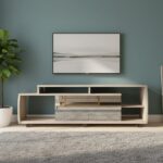 Wood Frame TV Stand