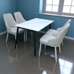 4 Seater Marble Table