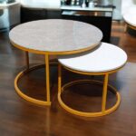 Marble Nest Of Stool