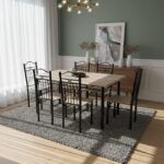 6 Seater Wooden Top