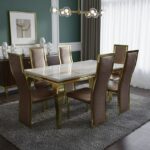 6 Seater Marble Dining Set