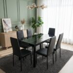 6 Seater Glass Dining Set