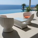 Egg Shaped Outdoor Set