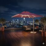 Solar Powered Umbrella