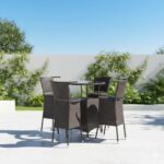 Raised Outdoor Bar Set