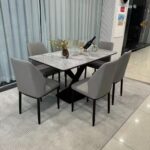 6 Seater Marble Top