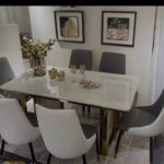 6 Seater Marble Table