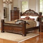 Antique Mahogany Bed