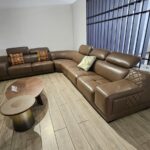 Chaise Leather L Sofa