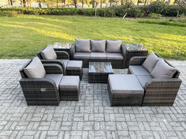 115cd27d-a1ba-4a28-9f3e-8aba622f57a8 7 Seater Outdoor Set - Image 1