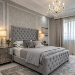 Buttoned Bed