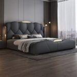 Buttoned Bed