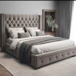 Buttoned Bed