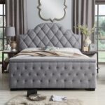 Buttoned Bed