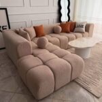 5 Seater L-Shaped Bubble Sofa