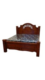 6by6 mahogany solid wood bed