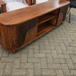 Wooden Mahogany TV Stand