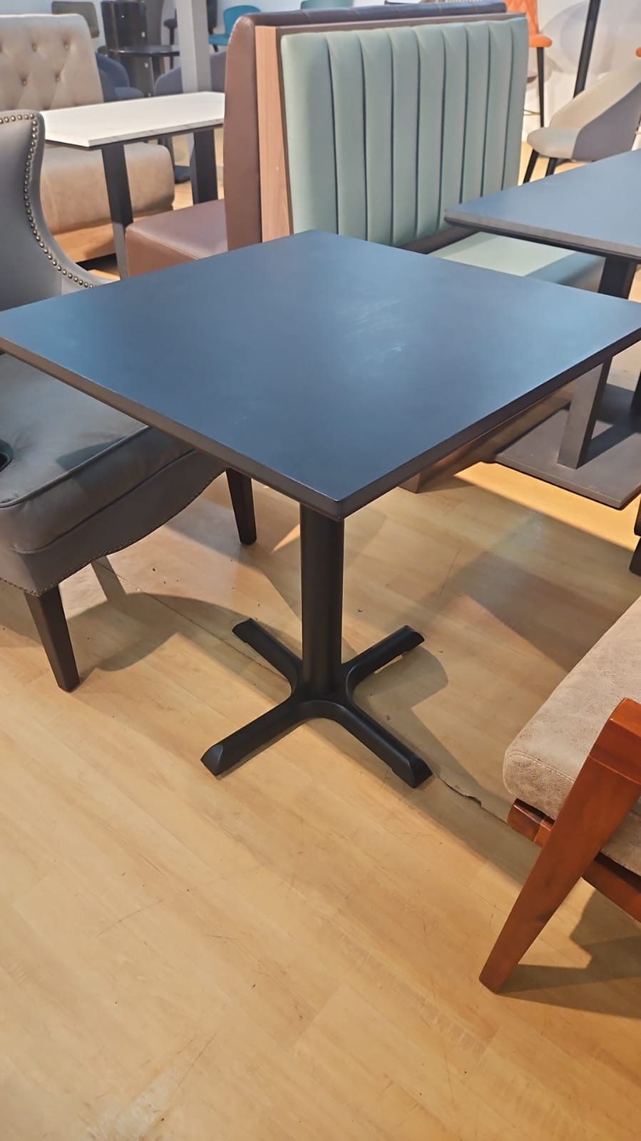 2026/07/1000125935-4.jpg Restaurant Table Waterproof MDF
0.7m by 0.7m - Image 1