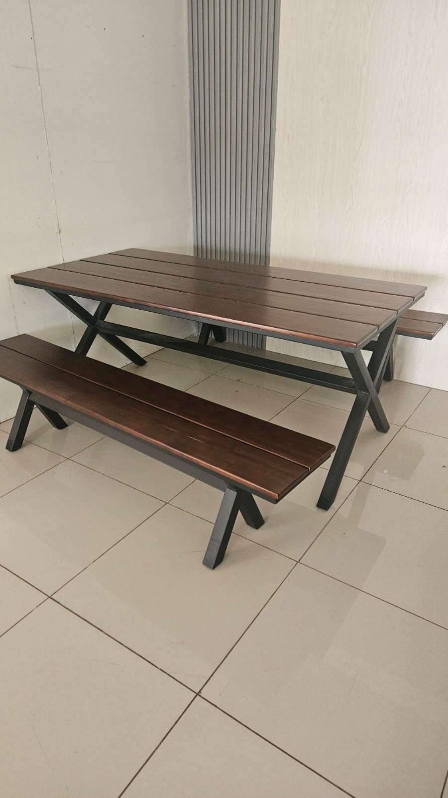 2026/08/1000130755.jpg Wooden Outdoor Set - Image 1